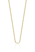 14ct Gold Cut Solid Anchor Chain  0.039 inch